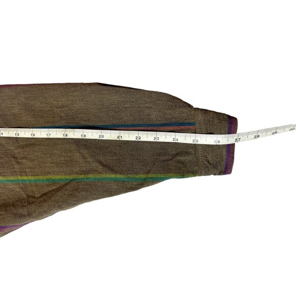 Colours By Alexander Julian Women's Vintage Long Coffee Brown Dress - Picture 5 of 6